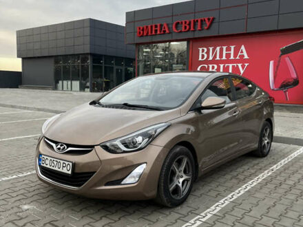 Коричневый Хендай Элантра, объемом двигателя 1.59 л и пробегом 104 тыс. км за 9300 $, фото 1 на Automoto.ua