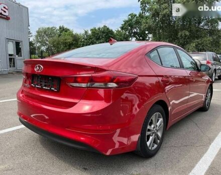 Красный Хендай Элантра, объемом двигателя 2 л и пробегом 67 тыс. км за 14000 $, фото 2 на Automoto.ua