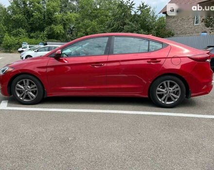 Красный Хендай Элантра, объемом двигателя 2 л и пробегом 67 тыс. км за 14000 $, фото 4 на Automoto.ua