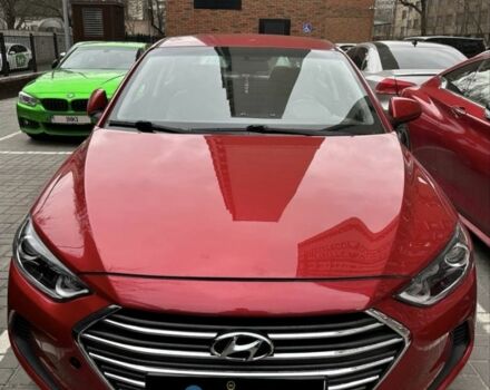 Красный Хендай Элантра, объемом двигателя 2 л и пробегом 170 тыс. км за 261 $, фото 6 на Automoto.ua