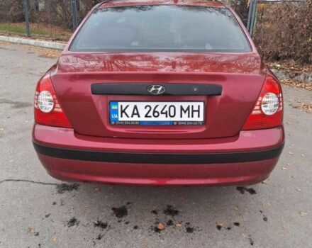 Красный Хендай Элантра, объемом двигателя 1.6 л и пробегом 200 тыс. км за 3200 $, фото 3 на Automoto.ua