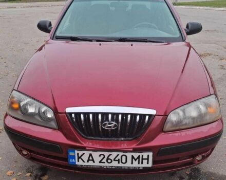 Красный Хендай Элантра, объемом двигателя 1.6 л и пробегом 200 тыс. км за 3200 $, фото 2 на Automoto.ua