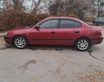 Красный Хендай Элантра, объемом двигателя 1.6 л и пробегом 200 тыс. км за 3200 $, фото 13 на Automoto.ua