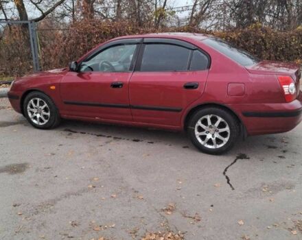 Красный Хендай Элантра, объемом двигателя 1.6 л и пробегом 200 тыс. км за 3200 $, фото 4 на Automoto.ua