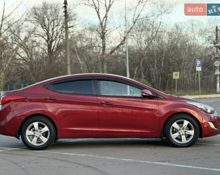 Красный Хендай Элантра, объемом двигателя 1.8 л и пробегом 200 тыс. км за 8750 $, фото 3 на Automoto.ua