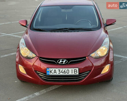 Красный Хендай Элантра, объемом двигателя 1.8 л и пробегом 200 тыс. км за 8750 $, фото 1 на Automoto.ua