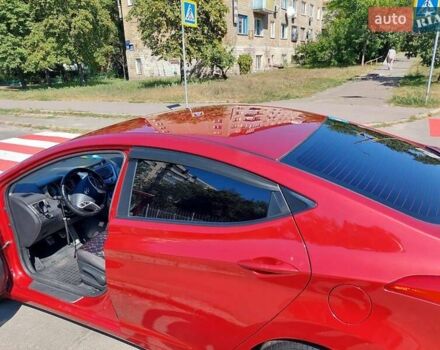Красный Хендай Элантра, объемом двигателя 1.8 л и пробегом 199 тыс. км за 9500 $, фото 6 на Automoto.ua