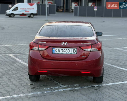 Красный Хендай Элантра, объемом двигателя 1.8 л и пробегом 200 тыс. км за 8300 $, фото 1 на Automoto.ua