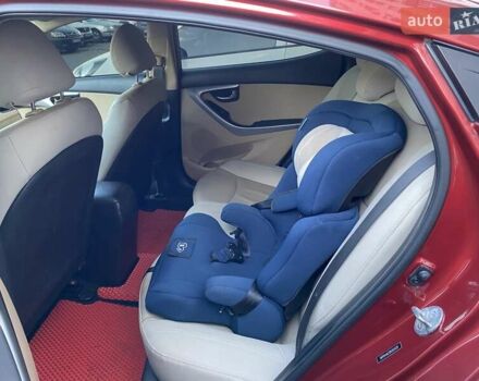 Красный Хендай Элантра, объемом двигателя 1.8 л и пробегом 277 тыс. км за 7500 $, фото 19 на Automoto.ua