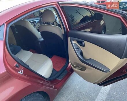 Красный Хендай Элантра, объемом двигателя 1.8 л и пробегом 277 тыс. км за 7500 $, фото 20 на Automoto.ua