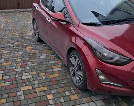 Красный Хендай Элантра, объемом двигателя 1.8 л и пробегом 160 тыс. км за 8000 $, фото 1 на Automoto.ua