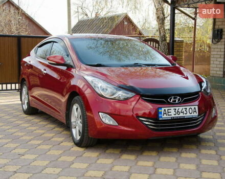 Красный Хендай Элантра, объемом двигателя 1.8 л и пробегом 81 тыс. км за 10200 $, фото 1 на Automoto.ua