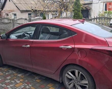 Красный Хендай Элантра, объемом двигателя 1.8 л и пробегом 160 тыс. км за 8000 $, фото 2 на Automoto.ua