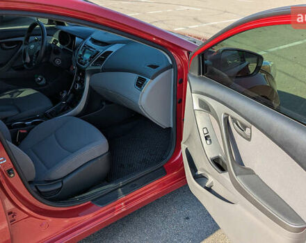 Красный Хендай Элантра, объемом двигателя 1.8 л и пробегом 214 тыс. км за 8400 $, фото 17 на Automoto.ua