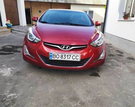 Красный Хендай Элантра, объемом двигателя 1.8 л и пробегом 130 тыс. км за 8800 $, фото 4 на Automoto.ua