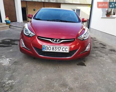 Красный Хендай Элантра, объемом двигателя 1.8 л и пробегом 130 тыс. км за 8800 $, фото 3 на Automoto.ua