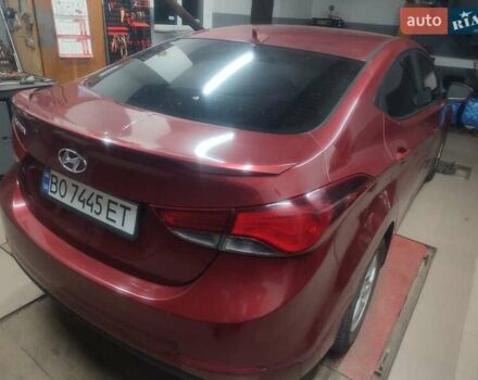 Красный Хендай Элантра, объемом двигателя 1.8 л и пробегом 250 тыс. км за 7399 $, фото 17 на Automoto.ua
