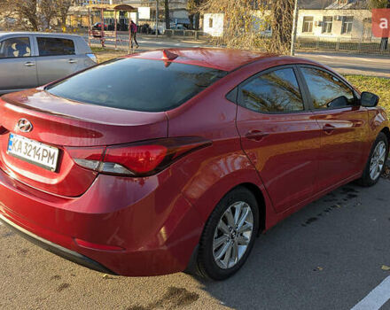 Красный Хендай Элантра, объемом двигателя 1.8 л и пробегом 214 тыс. км за 8400 $, фото 4 на Automoto.ua