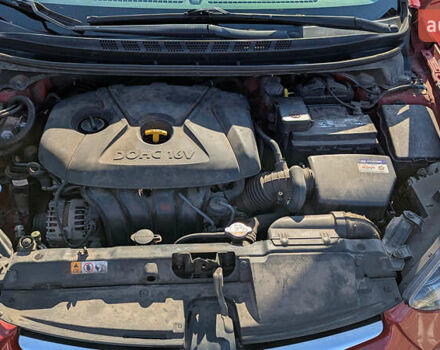 Красный Хендай Элантра, объемом двигателя 1.8 л и пробегом 214 тыс. км за 8400 $, фото 20 на Automoto.ua