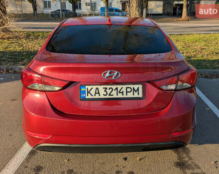 Красный Хендай Элантра, объемом двигателя 1.8 л и пробегом 214 тыс. км за 8400 $, фото 5 на Automoto.ua