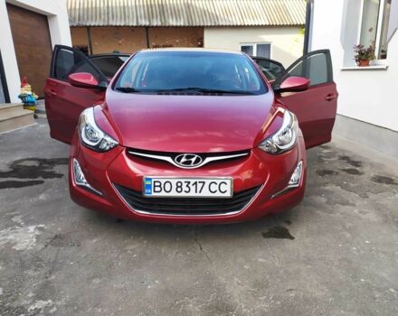 Красный Хендай Элантра, объемом двигателя 1.8 л и пробегом 130 тыс. км за 8800 $, фото 2 на Automoto.ua