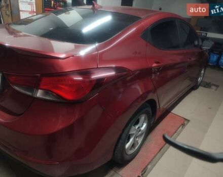 Красный Хендай Элантра, объемом двигателя 1.8 л и пробегом 250 тыс. км за 7399 $, фото 10 на Automoto.ua