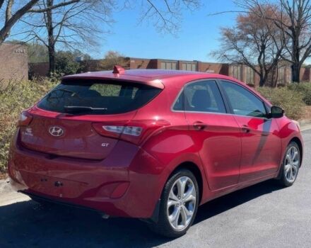 Красный Хендай Элантра, объемом двигателя 2 л и пробегом 88 тыс. км за 13550 $, фото 6 на Automoto.ua