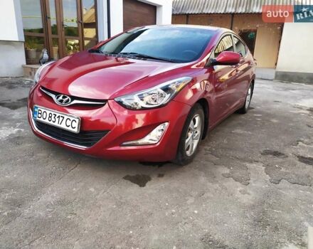 Красный Хендай Элантра, объемом двигателя 1.8 л и пробегом 130 тыс. км за 8800 $, фото 2 на Automoto.ua