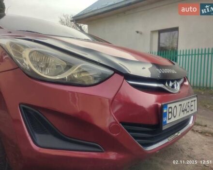 Красный Хендай Элантра, объемом двигателя 1.8 л и пробегом 250 тыс. км за 7399 $, фото 2 на Automoto.ua