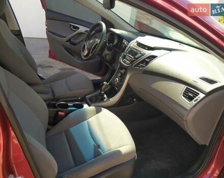 Красный Хендай Элантра, объемом двигателя 1.8 л и пробегом 130 тыс. км за 8800 $, фото 7 на Automoto.ua