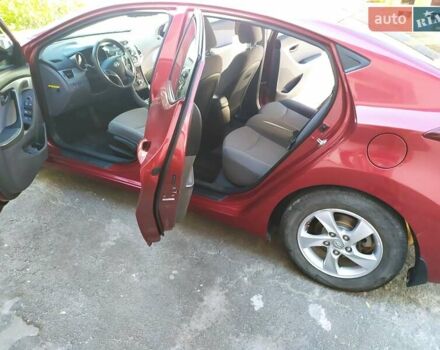 Красный Хендай Элантра, объемом двигателя 1.8 л и пробегом 130 тыс. км за 8800 $, фото 5 на Automoto.ua