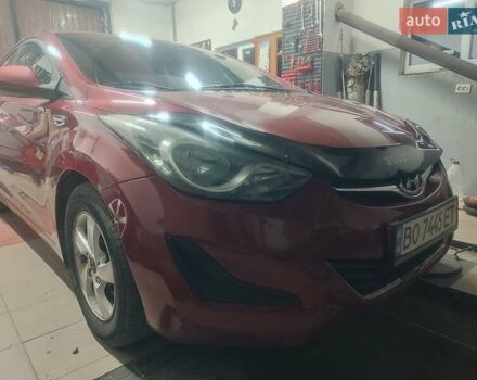 Красный Хендай Элантра, объемом двигателя 1.8 л и пробегом 250 тыс. км за 7399 $, фото 13 на Automoto.ua