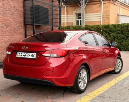 Красный Хендай Элантра, объемом двигателя 1.6 л и пробегом 190 тыс. км за 9700 $, фото 6 на Automoto.ua