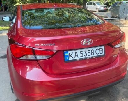 Красный Хендай Элантра, объемом двигателя 1.8 л и пробегом 160 тыс. км за 8800 $, фото 3 на Automoto.ua