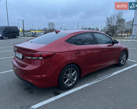 Красный Хендай Элантра, объемом двигателя 2 л и пробегом 182 тыс. км за 11500 $, фото 5 на Automoto.ua