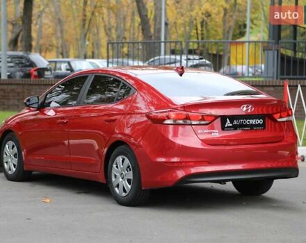 Хендай Элантра 2016 в Харькове на Automoto.ua Красный Хендай Элантра, объемом двигателя 2 л и пробегом 66 тыс. км за 11000 $, фото 5 на Automoto.ua