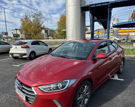 Хендай Элантра 2016 в Киеве на Automoto.ua Красный Хендай Элантра, объемом двигателя 2 л и пробегом 85 тыс. км за 12900 $, фото 12 на Automoto.ua