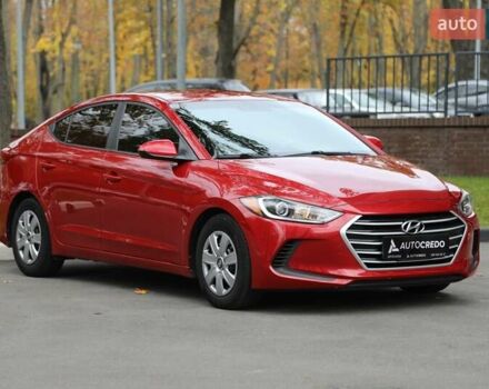 Хендай Элантра 2016 в Харькове на Automoto.ua Красный Хендай Элантра, объемом двигателя 2 л и пробегом 66 тыс. км за 11000 $, фото 2 на Automoto.ua