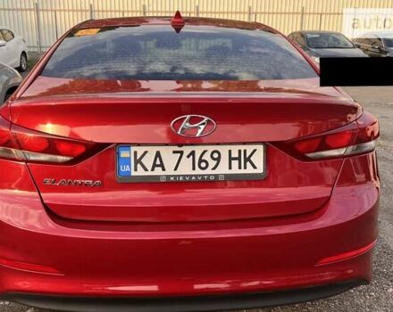 Червоний Хендай Елантра, об'ємом двигуна 2 л та пробігом 75 тис. км за 14499 $, фото 3 на Automoto.ua