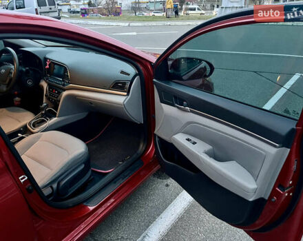 Красный Хендай Элантра, объемом двигателя 2 л и пробегом 182 тыс. км за 11500 $, фото 19 на Automoto.ua