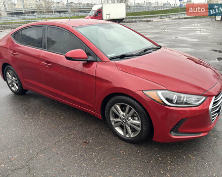 Красный Хендай Элантра, объемом двигателя 1.98 л и пробегом 109 тыс. км за 9800 $, фото 2 на Automoto.ua