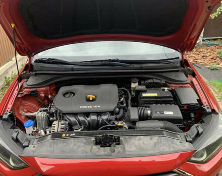 Красный Хендай Элантра, объемом двигателя 2 л и пробегом 54 тыс. км за 12300 $, фото 21 на Automoto.ua