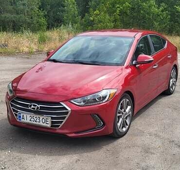 Красный Хендай Элантра, объемом двигателя 2 л и пробегом 69 тыс. км за 12000 $, фото 2 на Automoto.ua