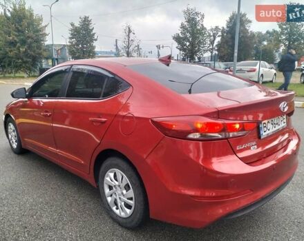 Красный Хендай Элантра, объемом двигателя 2 л и пробегом 196 тыс. км за 9200 $, фото 7 на Automoto.ua