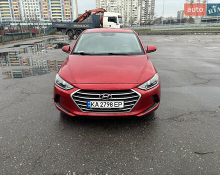 Красный Хендай Элантра, объемом двигателя 1.98 л и пробегом 109 тыс. км за 9800 $, фото 1 на Automoto.ua