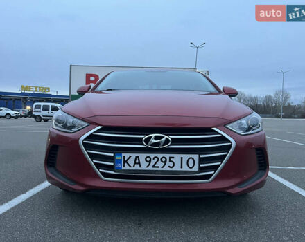 Красный Хендай Элантра, объемом двигателя 2 л и пробегом 182 тыс. км за 11500 $, фото 7 на Automoto.ua