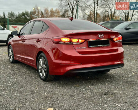 Красный Хендай Элантра, объемом двигателя 2 л и пробегом 85 тыс. км за 12000 $, фото 6 на Automoto.ua