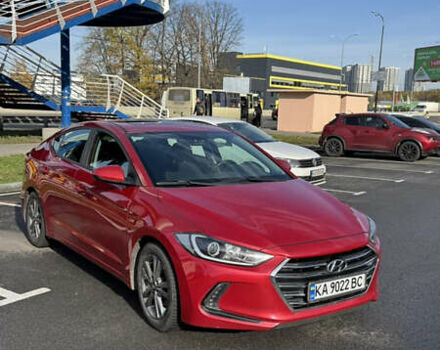 Хендай Элантра 2016 в Киеве на Automoto.ua Красный Хендай Элантра, объемом двигателя 2 л и пробегом 85 тыс. км за 12900 $, фото 1 на Automoto.ua