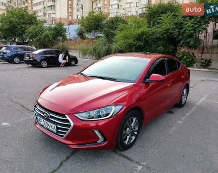 Красный Хендай Элантра, объемом двигателя 2 л и пробегом 112 тыс. км за 12600 $, фото 8 на Automoto.ua