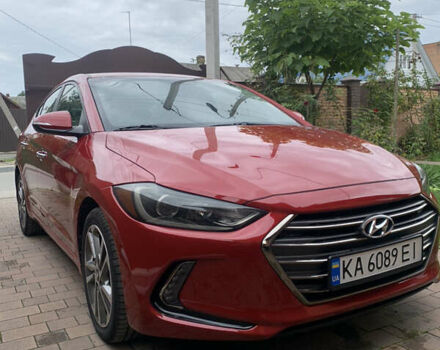 Красный Хендай Элантра, объемом двигателя 2 л и пробегом 54 тыс. км за 12300 $, фото 4 на Automoto.ua